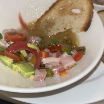 Blue Seafood Bar - Salmon Ceviche Rosette - Seafood Near Me - New York, New York