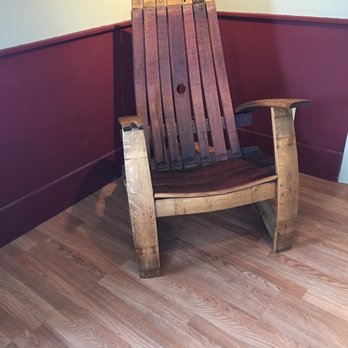 Benmarl Winery - Barrel stave chair - Wineries Near Me - Marlboro, New York Benmarl Winery - Barrel stave chair - Wineries Near Me - Marlboro, New York