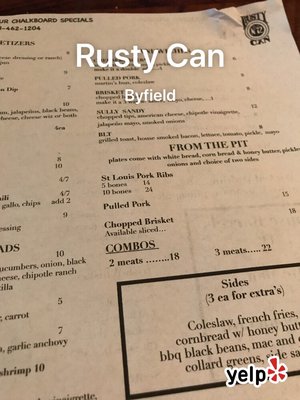 Menu photo 7 Rusty Can Byfield, MA Menu photo 7 Rusty Can Byfield, MA