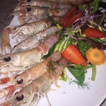Osteria alle Testiere - Crudo of Local Shrimp Scampi - Venetian Near Me - Venezia, VE Osteria alle Testiere - Crudo of Local Shrimp Scampi - Venetian Near Me - Venezia, VE