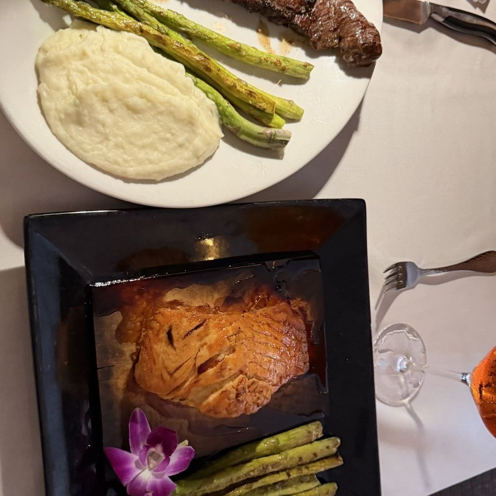 Fiorentina Steakhouse - Salmon and skirt steak - Steakhouses Near Me - The Bronx, New York Fiorentina Steakhouse - Salmon and skirt steak - Steakhouses Near Me - The Bronx, New York