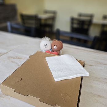 Amina Pizzeria - Our takeout box... - Pizza Near Me - Honolulu, Hawaii