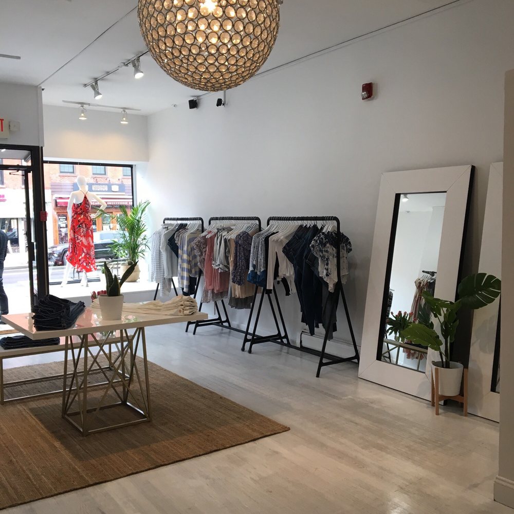 AXd - View of half the store from the cash register - Women's Clothing Near Me - Hoboken, New Jersey
