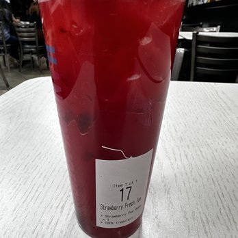 Hangry Joe's - Ashburn - Strawberry refresher with strawberry boba - Fast Food Near Me - Ashburn, Virginia Hangry Joe's - Ashburn - Strawberry refresher with strawberry boba - Fast Food Near Me - Ashburn, Virginia