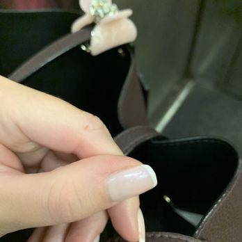 Only Nails - Hard to see but bubbles and thick gel painting job - Nail Salons Near Me - New York, New York Only Nails - Hard to see but bubbles and thick gel painting job - Nail Salons Near Me - New York, New York