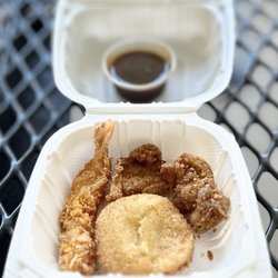 Karaage (2pc), Shrimp Katsu (1pc) & Croquette (1pc) | $1.80/each