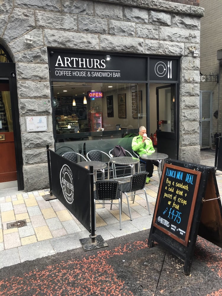 ARTHERS COFFEE HOUSE + SANDWICH BAR 9 Rosemary Street, Belfast