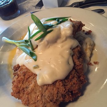Cheever's Cafe - Cheever's Chicken Fried Steak- delish! - New American Near Me - Oklahoma City, Oklahoma