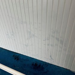 East Coast Concrete & Construction - blue stained walls