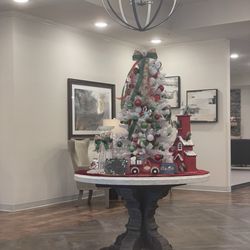 Cypress Pointe Health and Wellness Center - Christmas display in lobby
