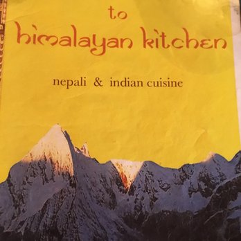 Himalayan Kitchen - Menu Cover - Indian Near Me - Honolulu, Hawaii