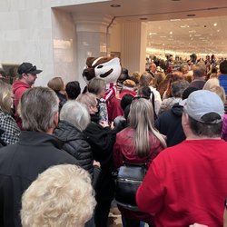 Von Maur - Bucky joined us at the grand opening!