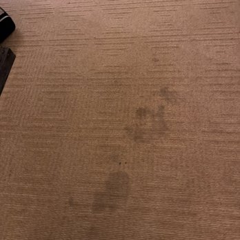 Hotel deLuxe - Nasty stains on carpets - Hotels Near Me - Portland, Oregon