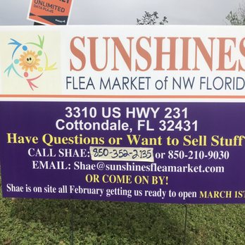Sunshine’s Flea Market - Weekends 8a-5p - Flea Markets Near Me - Cottondale, Florida Sunshine’s Flea Market - Weekends 8a-5p - Flea Markets Near Me - Cottondale, Florida
