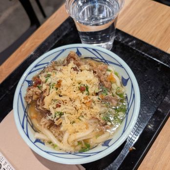 Marugame Udon - Beef Dashi broth - Japanese Near Me - Irvine, California