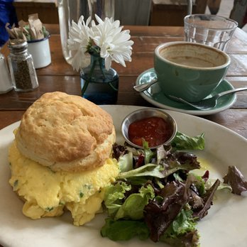 Oddfellows Cafe & Bar - Biscuit and Homemade Biscuit  Eggs Scrambled - Breakfast & Brunch Near Me - Seattle, Washington