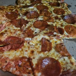 Rita's Pizza - Large pepperoni pizza