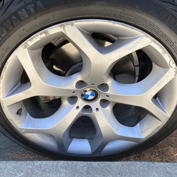 Cal Wheel Technology - Before Cory's Magic - Wheel & Rim Repair Near Me - Belmont, California