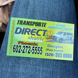 Transporte Directo - Their business card