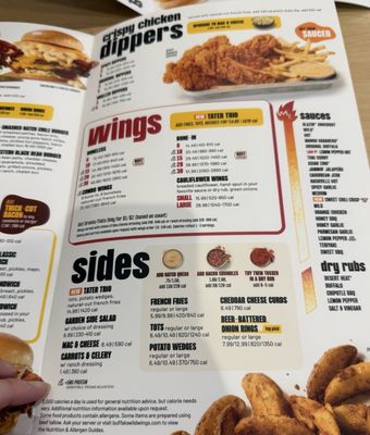 Menu photo 1 Buffalo Wild Wings Aliso Viejo, CA