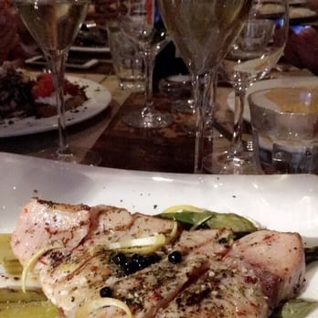 Osteria Ex Mauri - Swordfish with asparragus - Italian Near Me - Milan, Michigan