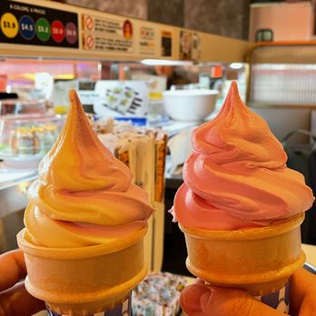 Sushi Plus Rotary Sushi Bar - Pineapple and Strawberry Soft Serve - Sushi Bars Near Me - Chicago, Illinois Sushi Plus Rotary Sushi Bar - Pineapple and Strawberry Soft Serve - Sushi Bars Near Me - Chicago, Illinois