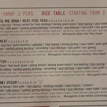Blauw - Rijsttafels selections - Indonesian Near Me - Amsterdam, New Hampshire Blauw - Rijsttafels selections - Indonesian Near Me - Amsterdam, New Hampshire