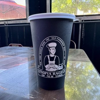 Utopia Bagels - Hazelnut coffee - Bakeries Near Me - Whitestone, New York