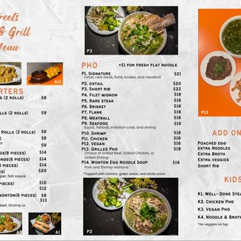 Streets Pho & Grill - Vietnamese Near Me - Escondido, California Streets Pho & Grill - Vietnamese Near Me - Escondido, California