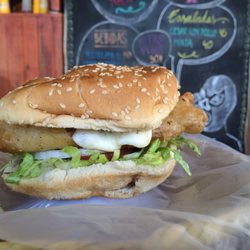 La Esquina - Hamburguesa de pescado