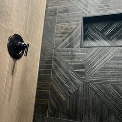 New shower