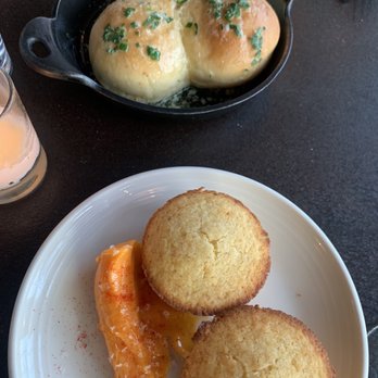 Scales - New England Cornbread and Cloverleaf Rolls - Seafood Near Me - Portland, Maine Scales - New England Cornbread and Cloverleaf Rolls - Seafood Near Me - Portland, Maine