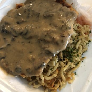 Taste of Berlin - Schnitzel "Jaeger Art" - German Near Me - Brandon, Florida Taste of Berlin - Schnitzel "Jaeger Art" - German Near Me - Brandon, Florida
