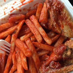 Yee Kee Chinese Restaurant - Yee Kees $3 special BBQ all over ! Wings could've been bigger