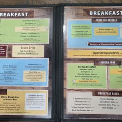 Country Cookin' Diner - Menu