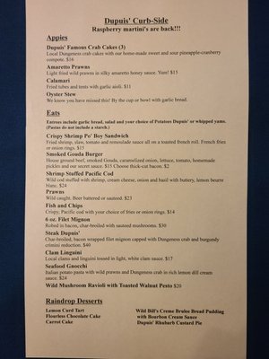 Menu photo 5 Dupuis Restaurant Port Angeles, WA Menu photo 5 Dupuis Restaurant Port Angeles, WA