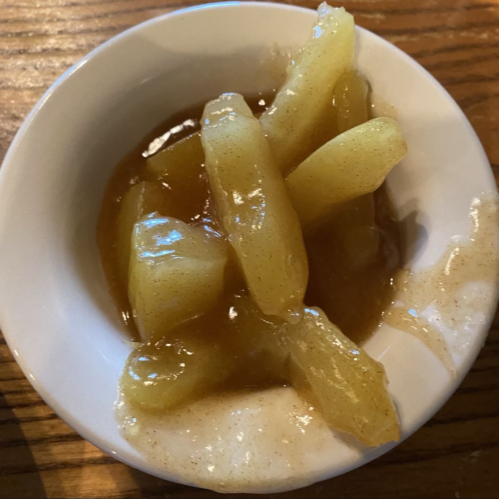 Cracker Barrel Old Country Store - Fried apples ( side) - Breakfast & Brunch Near Me - Cambridge, Ohio Cracker Barrel Old Country Store - Fried apples ( side) - Breakfast & Brunch Near Me - Cambridge, Ohio