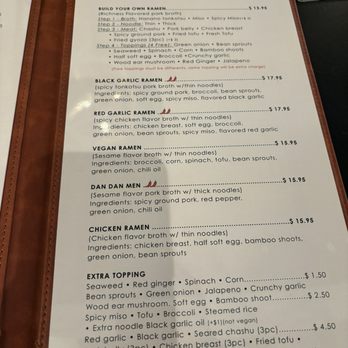 Hanano Ramen - Menu - Ramen Near Me - Orange, California Hanano Ramen - Menu - Ramen Near Me - Orange, California