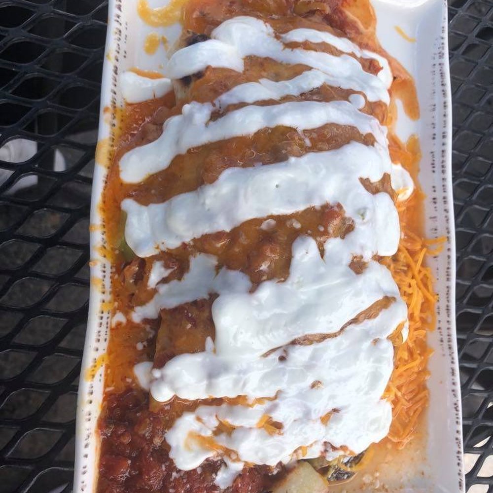 Carver's - $15 breakfast burrito with salsa was very filling - Breakfast & Brunch Near Me - Winter Park, Colorado