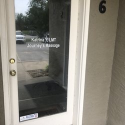 Journey's Massage Studio - Door to her studio.