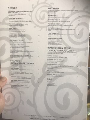 Menu photo 5 TUMBI Craft Indian Kitchen Santa Monica, CA
