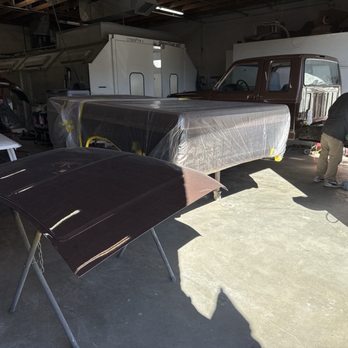 Unique Autobody & Collision Center - New paint curing. - Auto Detailing Near Me - Palm Desert, California Unique Autobody & Collision Center - New paint curing. - Auto Detailing Near Me - Palm Desert, California