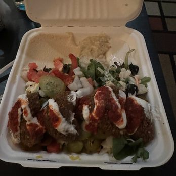ACHILLES - Falafel Plate - Mediterranean Near Me - Santa Clara, California