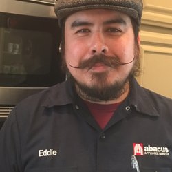 Abacus Appliance Service Corp - A very stylish mustache, because Eddie's wife suggested for him to keep it. Good move!
