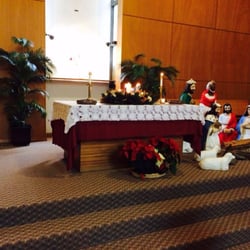 Chapel by the Sea - Advent setting at Chapel by the Sea in December 2014.