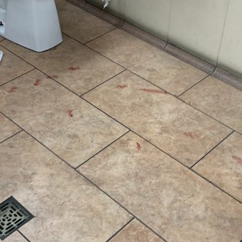 Walmart - Blood on the bathroom floor - Department Stores Near Me - Flanders, New Jersey