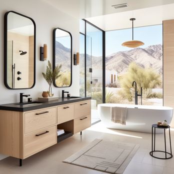 Cam Cooke Designs - Luxury bathroom remodel Palm Desert design - Interior Design Near Me - Palm Springs, California Cam Cooke Designs - Luxury bathroom remodel Palm Desert design - Interior Design Near Me - Palm Springs, California