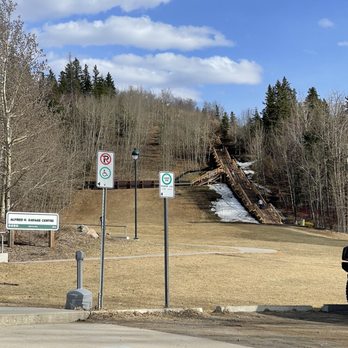 Alfred H. Savage Centre - Stairs and tobogganing hill - Community Centers Near Me - Edmonton, Alberta Alfred H. Savage Centre - Stairs and tobogganing hill - Community Centers Near Me - Edmonton, Alberta
