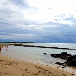 Small wading pool at Salt Pond park.
