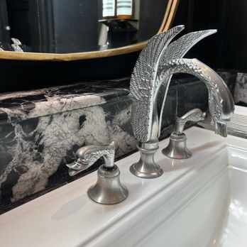 The Culver Hotel Bar & Restaurant - Women's bathroom, look at that hardware! - Hotels Near Me - Culver City, California The Culver Hotel Bar & Restaurant - Women's bathroom, look at that hardware! - Hotels Near Me - Culver City, California